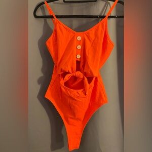 Coral bodysuit size S